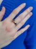 Bague Jonc - Rubis, saphir et diamants sold by 58 Facettes