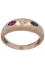 Bague Jonc - Rubis, saphir et diamants sold by 58 Facettes