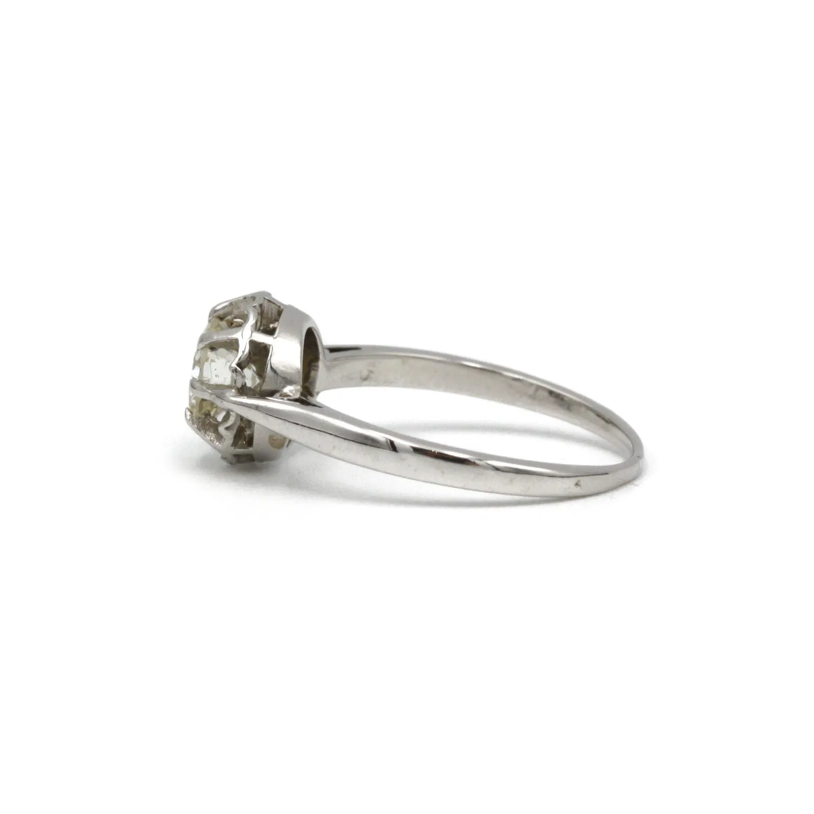 Solitaire - Or, Platine et diamant sold by 58 Facettes product image thumbnail 2