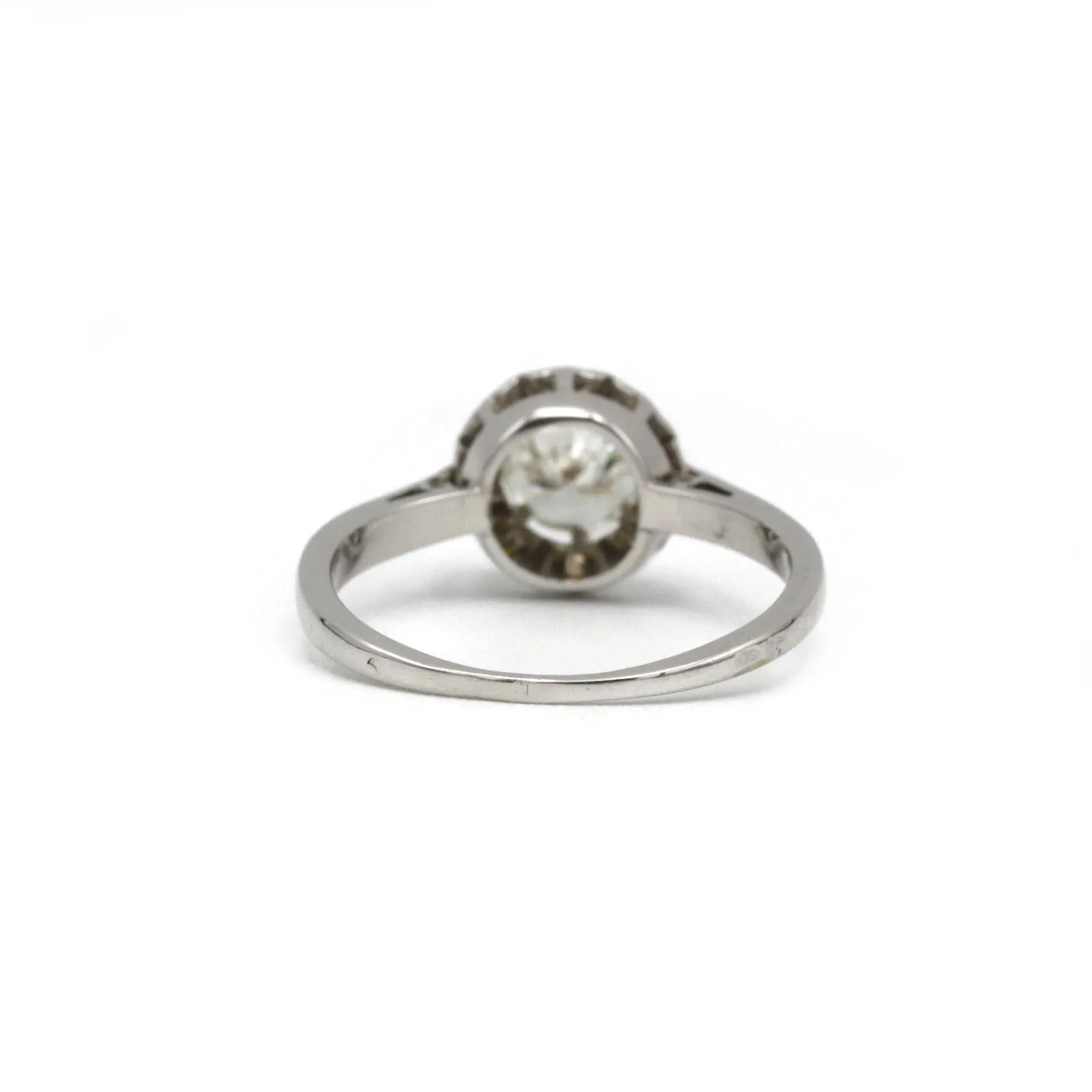 Solitaire - Or, Platine et diamant sold by 58 Facettes product image thumbnail 3