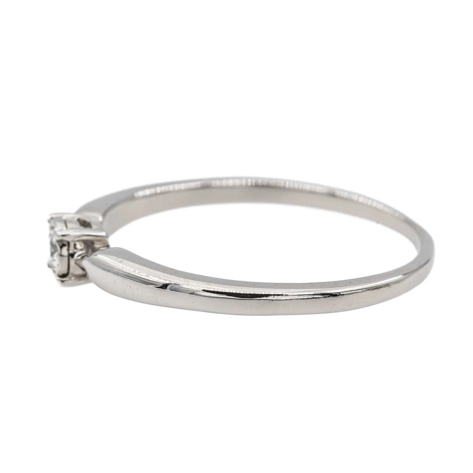 Bague Solitaire Or blanc Diamant sold by 58 Facettes product image thumbnail 4