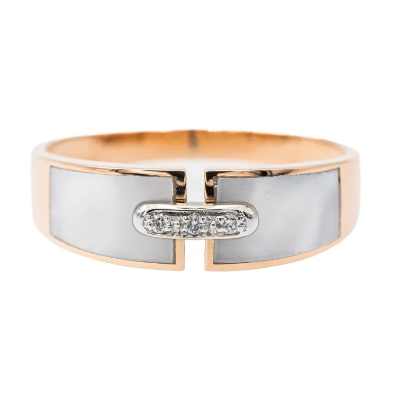 Bague Or rose Diamant sold by 58 Facettes