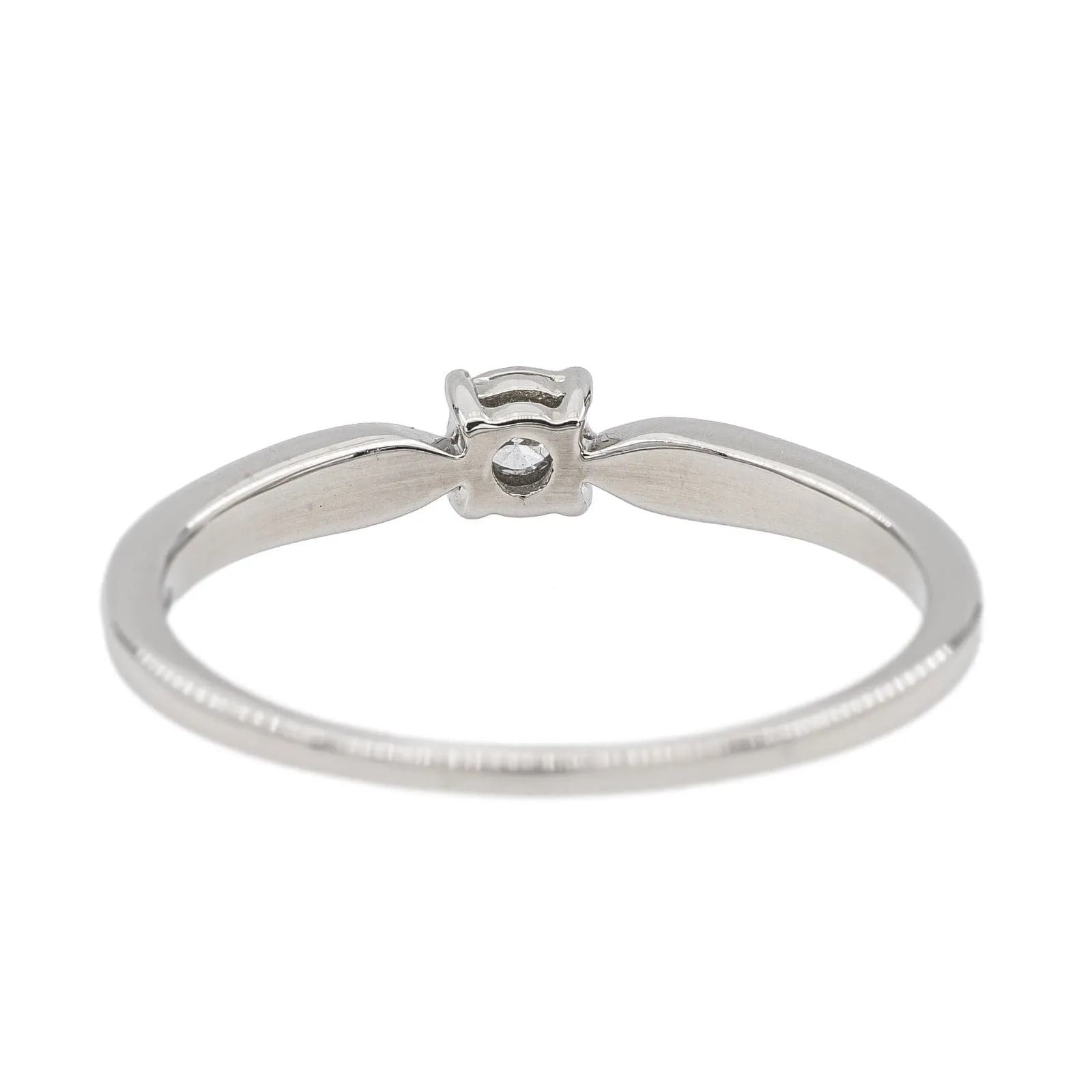 Bague Solitaire Or blanc Diamant sold by 58 Facettes product image thumbnail 5