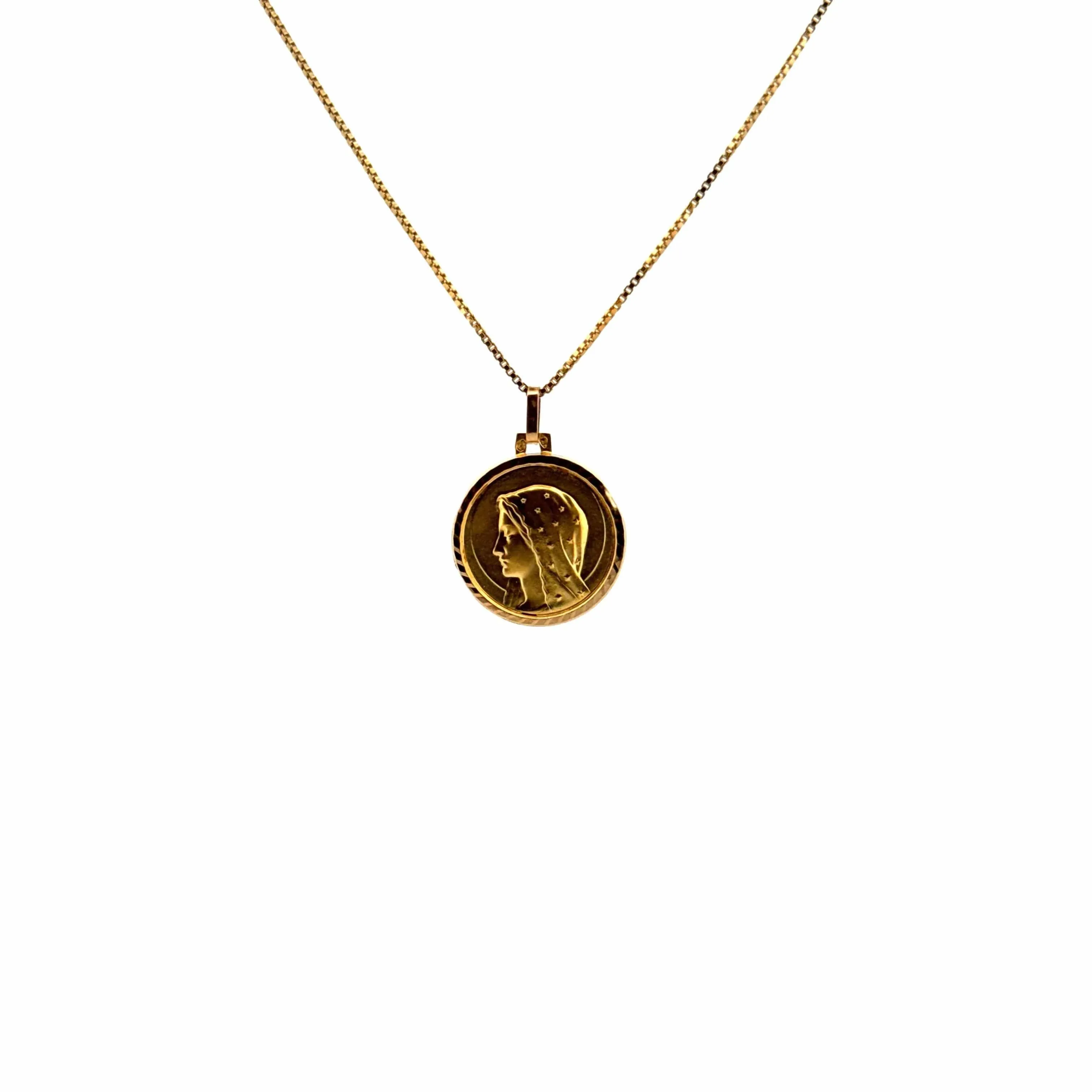 Médaille Or Jaune Marie 18 k sold by 58 Facettes product image thumbnail 3