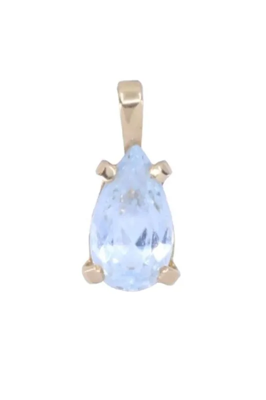 PENDENTIF AIGUE-MARINE sold by 58 Facettes