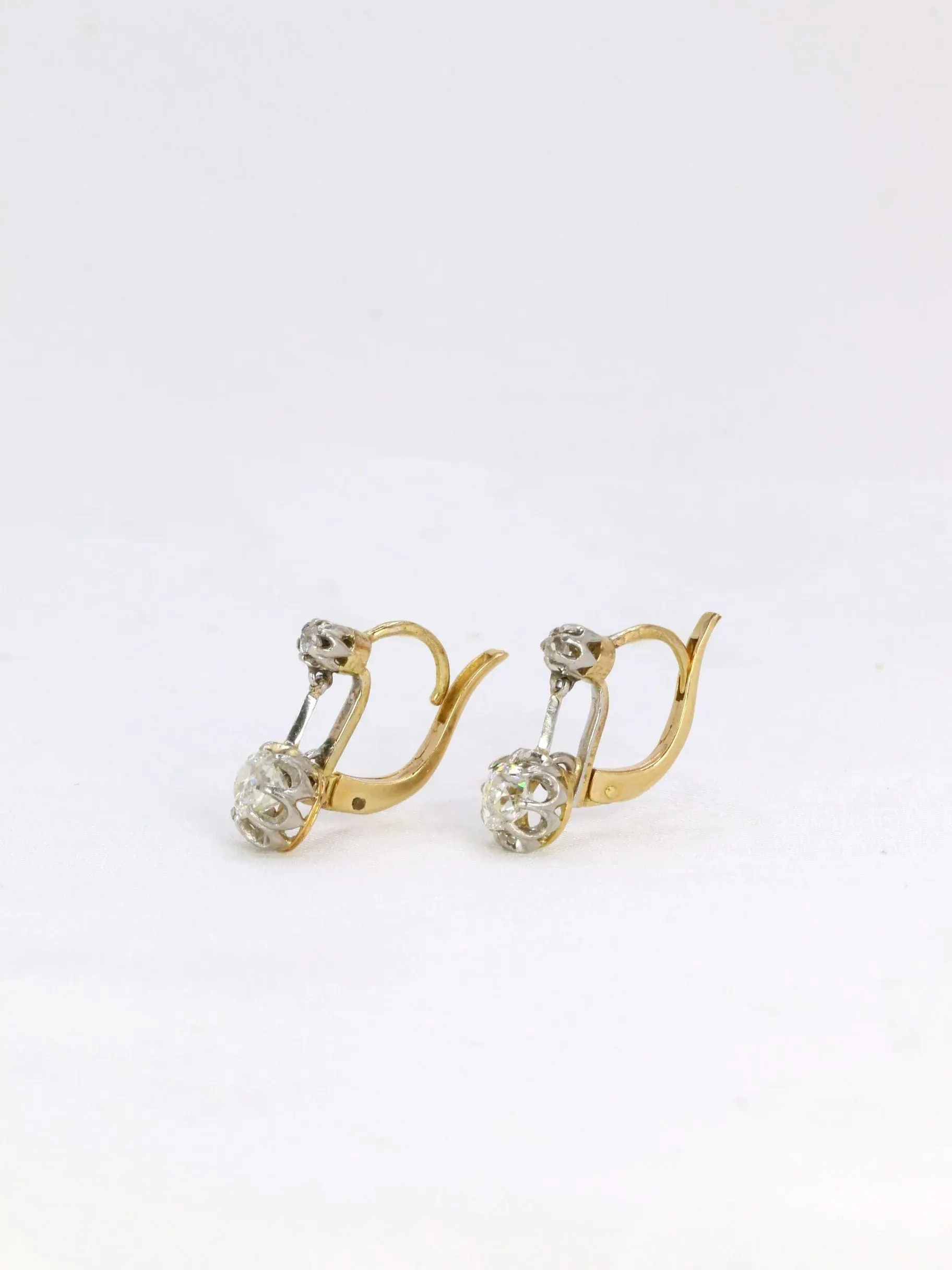 Dormeuses 2 Ors Diamants sold by 58 Facettes product image thumbnail 4