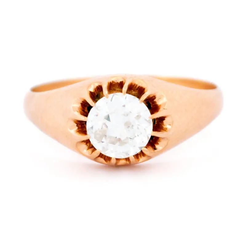 Bague solitaire diamant 0.90cts sold by 58 Facettes