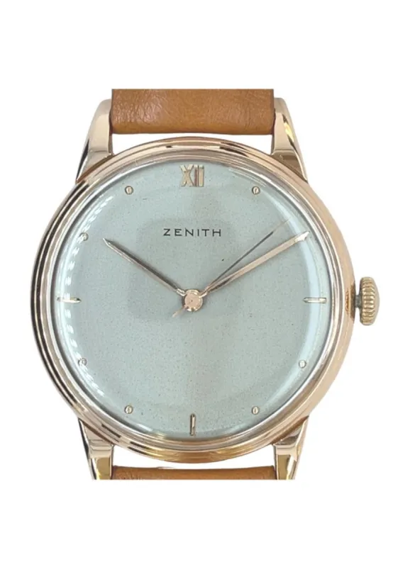 ZENITH - Watch in 18-Carat Pink Gold sold by 58 Facettes