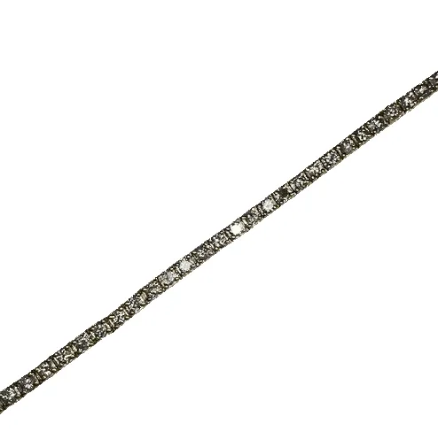 Bracelet rivière en or et diamants sold by 58 Facettes product image thumbnail 3