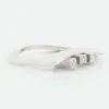 BAGUE TRILOGIE OR BLANC DIAMANTS sold by 58 Facettes