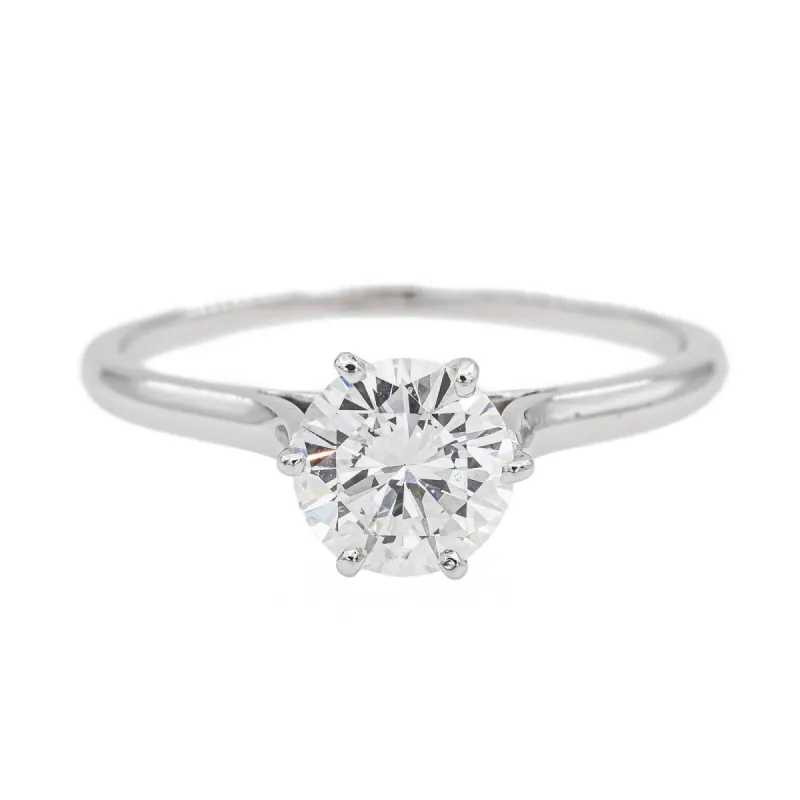 Bague Solitaire Or blanc Diamant sold by 58 Facettes