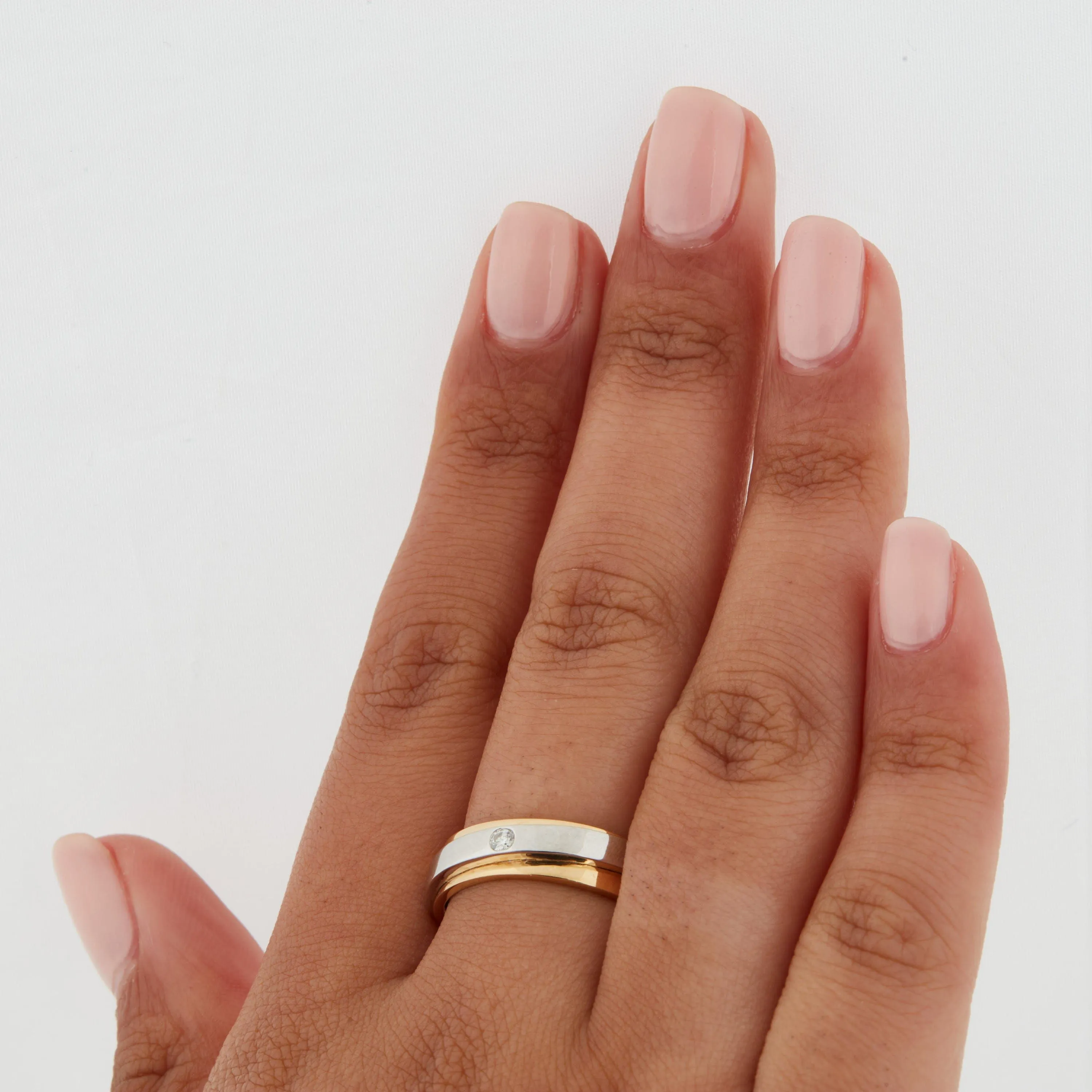Bague Deux Ors - Diamants sold by 58 Facettes product image thumbnail 2