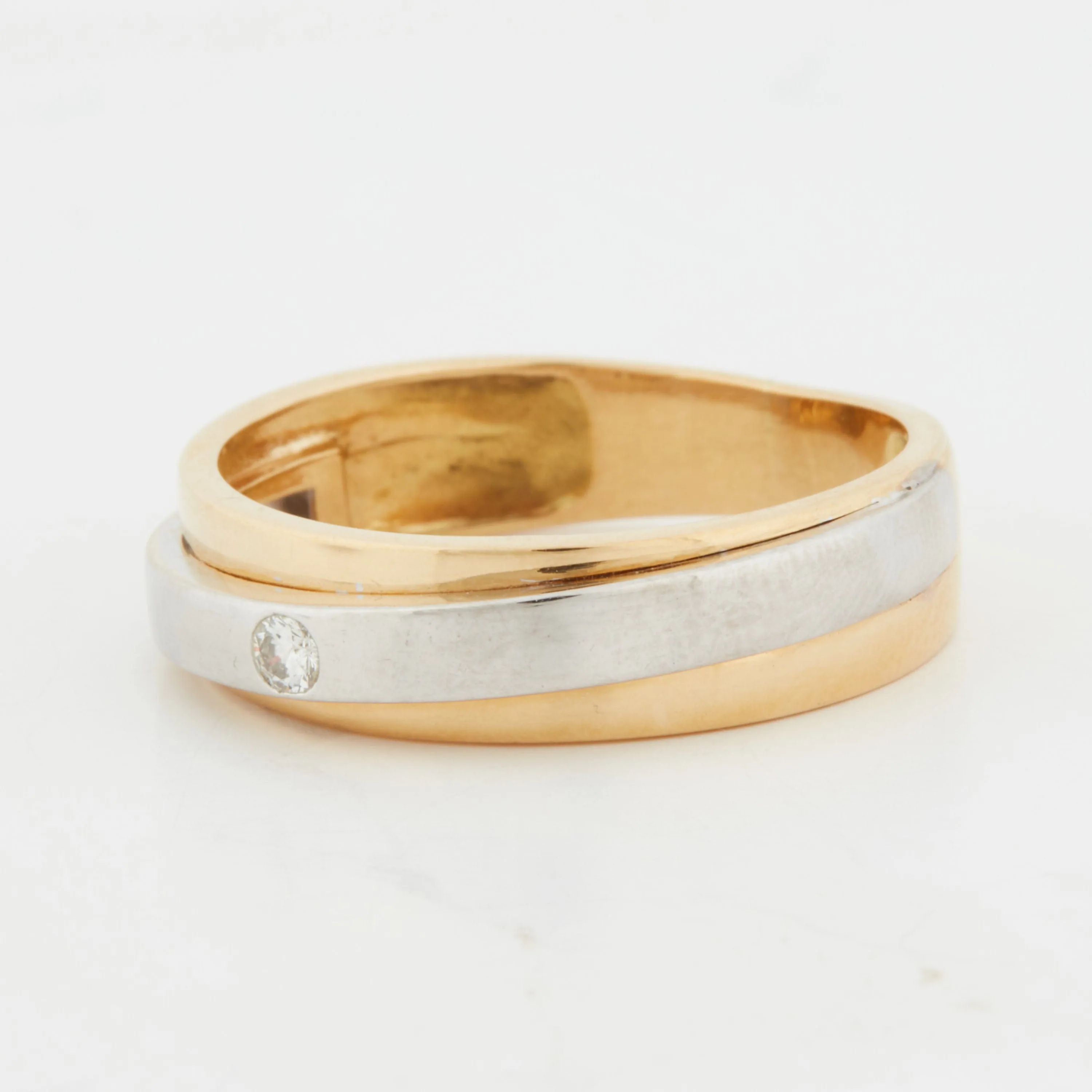 Bague Deux Ors - Diamants sold by 58 Facettes product image thumbnail 3