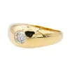 Bague Jonc Or jaune Diamant sold by 58 Facettes