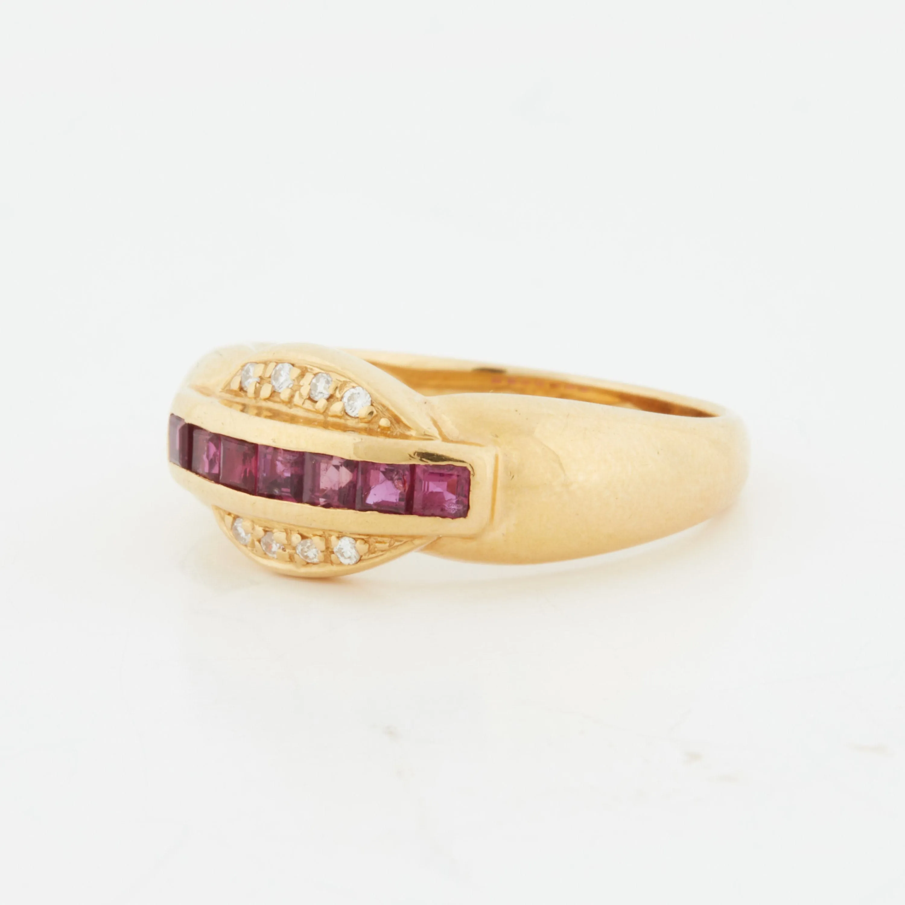 Bague Or Jaune - Rubis et Diamants sold by 58 Facettes product image thumbnail 4