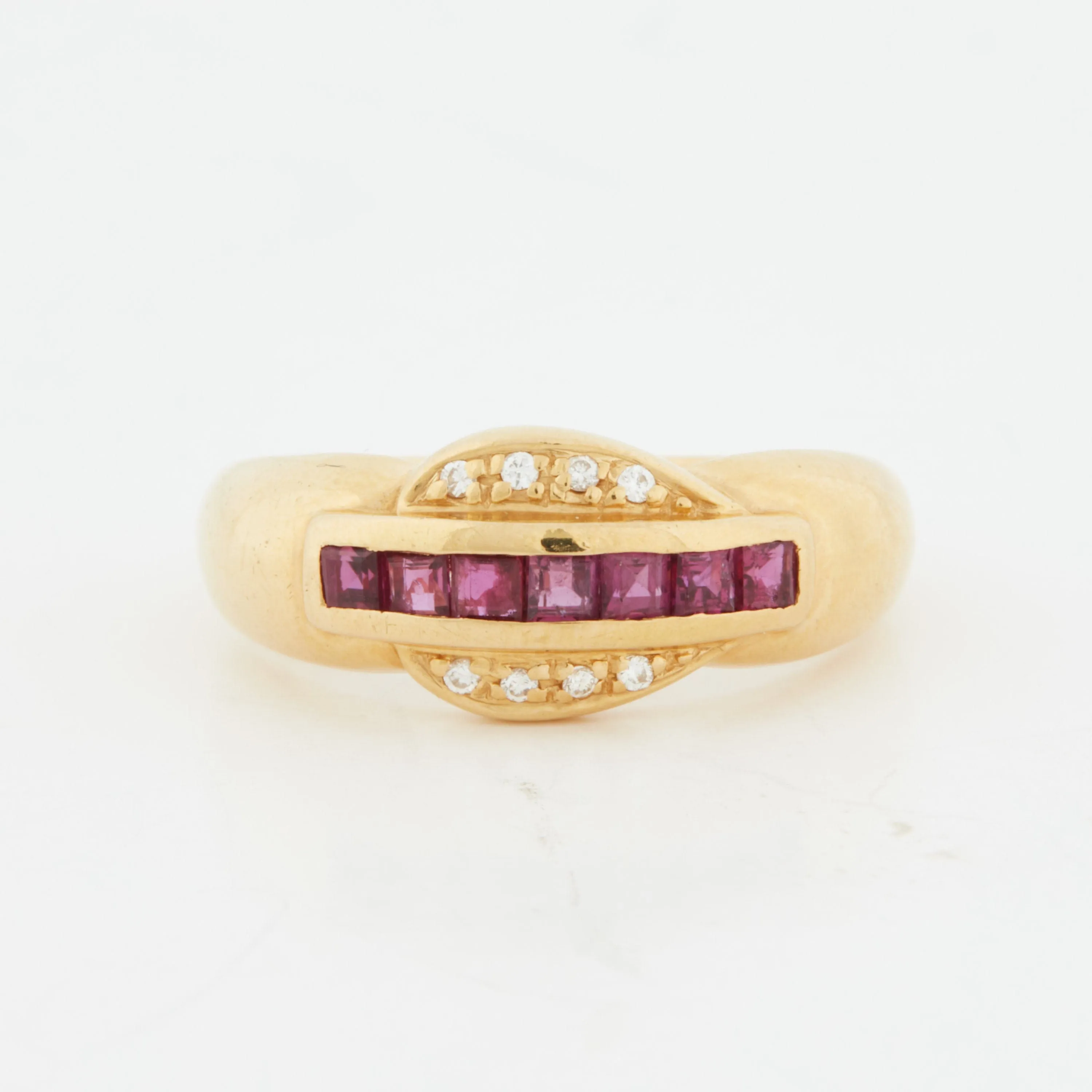 Bague Or Jaune - Rubis et Diamants sold by 58 Facettes product image thumbnail 5