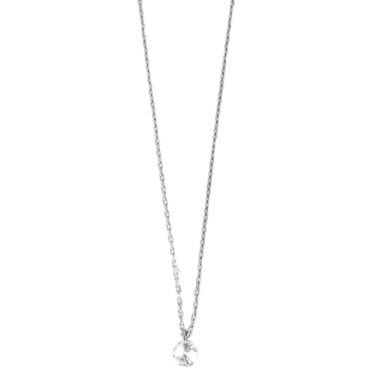 Collier or blanc La Brune et la Blonde diamant sold by 58 Facettes