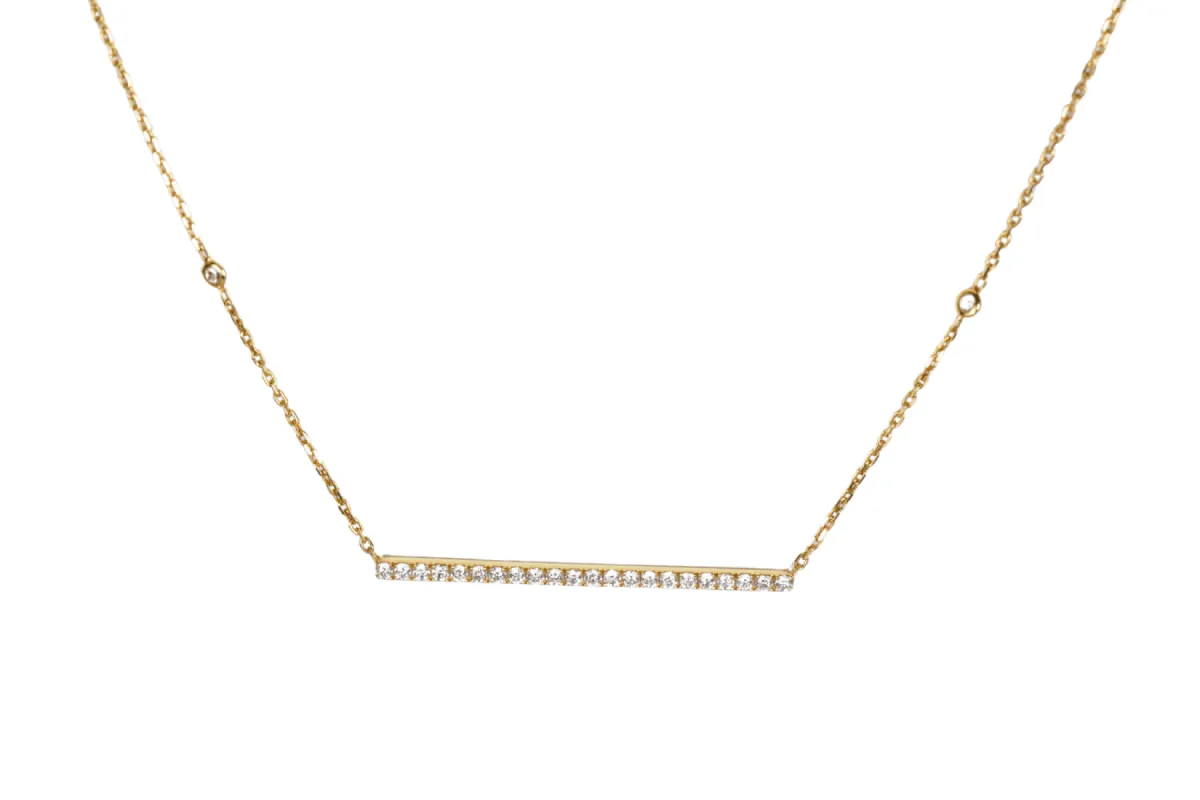 MESSIKA - Collier Or Jaune Diamants sold by 58 Facettes