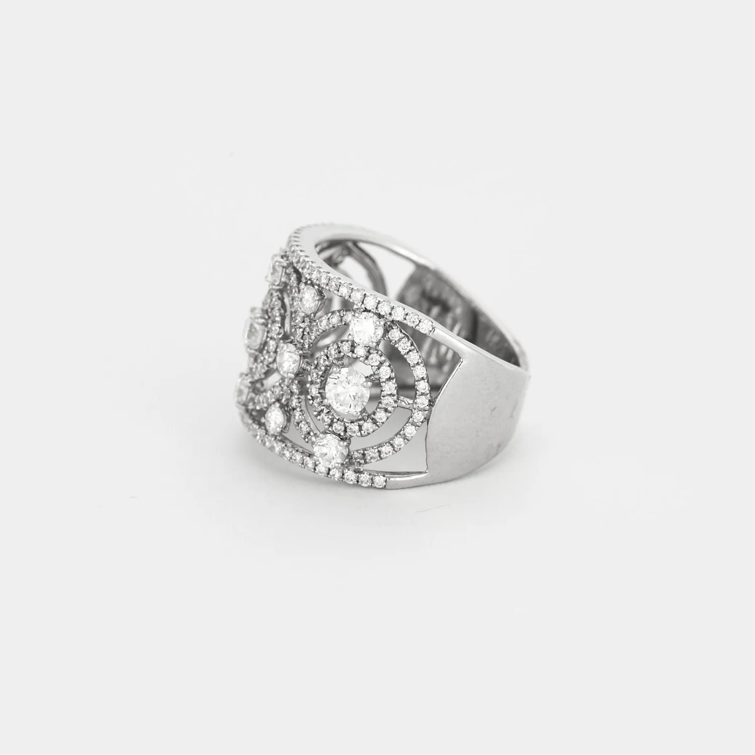 Bague or blanc diamants sold by 58 Facettes product image thumbnail 5