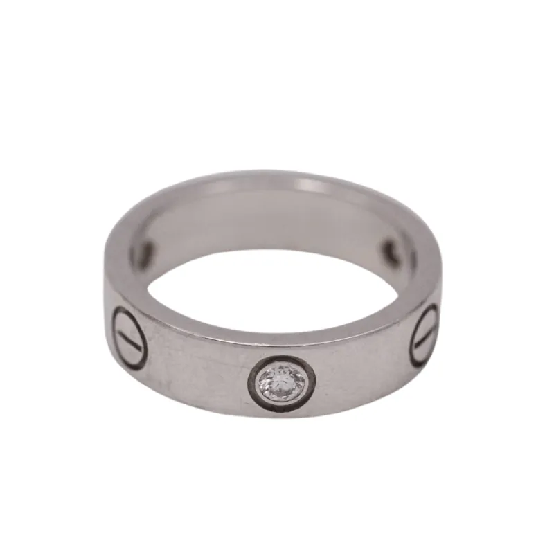 CARTIER - Alliance LOVE en or et 3 diamants sold by 58 Facettes