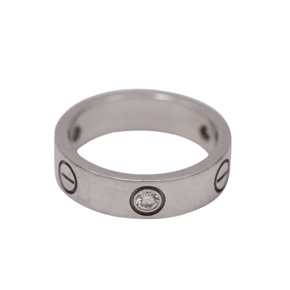 CARTIER - Alliance LOVE en or et 3 diamants sold by 58 Facettes