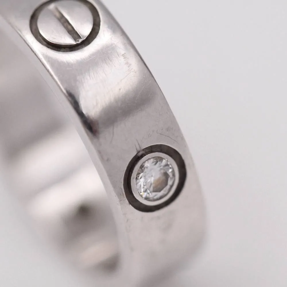 CARTIER - Alliance LOVE en or et 3 diamants sold by 58 Facettes product image thumbnail 3