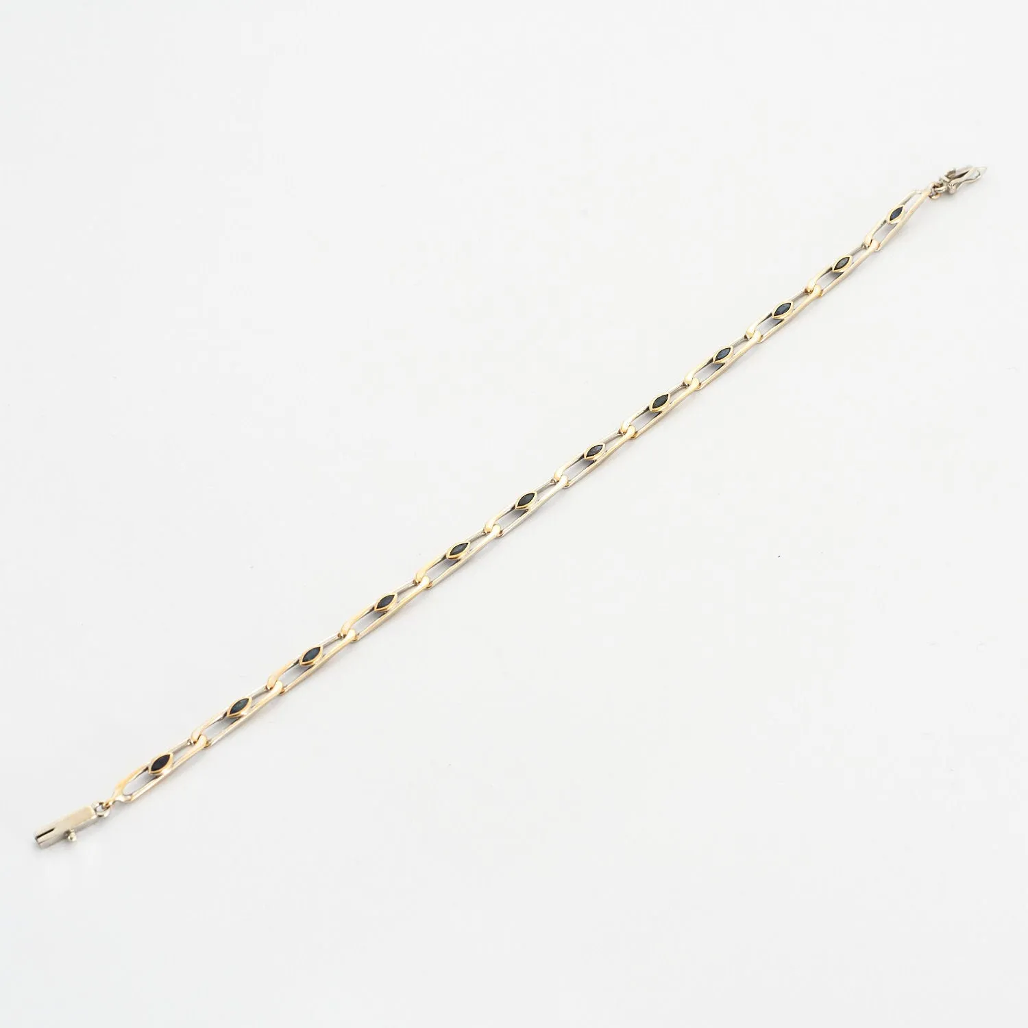 Bracelet ou saphir blanc sold by 58 Facettes product image thumbnail 3