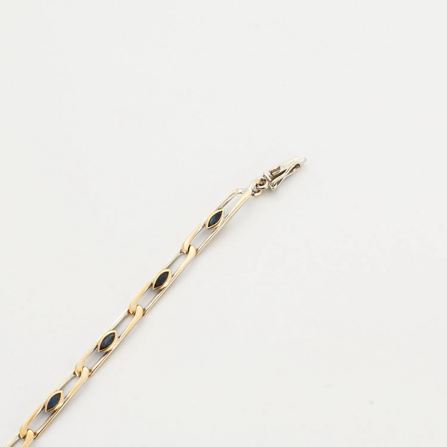 Bracelet ou saphir blanc sold by 58 Facettes product image thumbnail 4