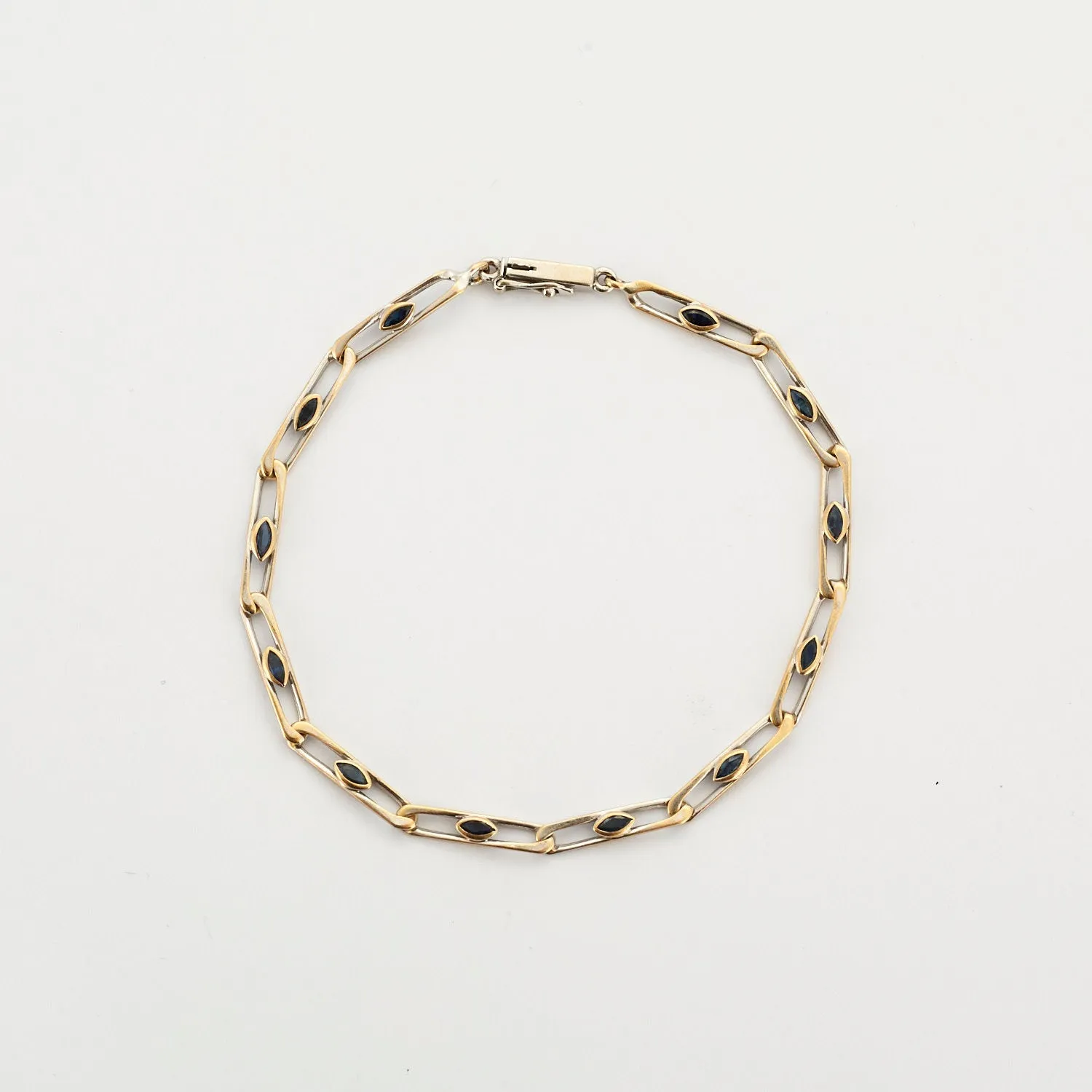 Bracelet ou saphir blanc sold by 58 Facettes product image thumbnail 5