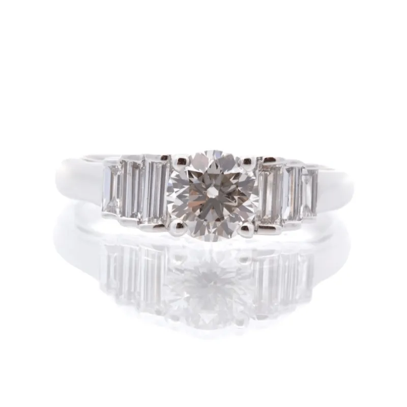 Bague Or blanc Diamants en or 18k sold by 58 Facettes