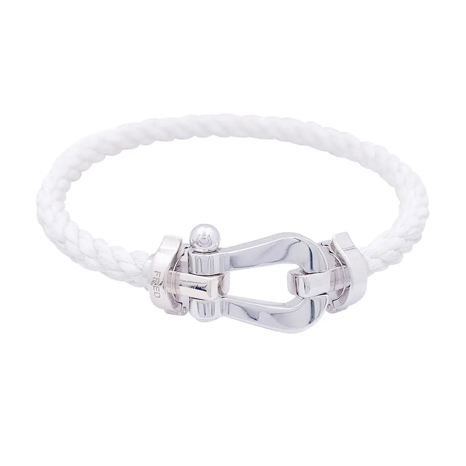 Bracelet Fred, "Force 10" or blanc. sold by 58 Facettes