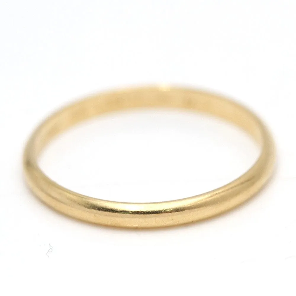 CARTIER – Alliance en or sold by 58 Facettes