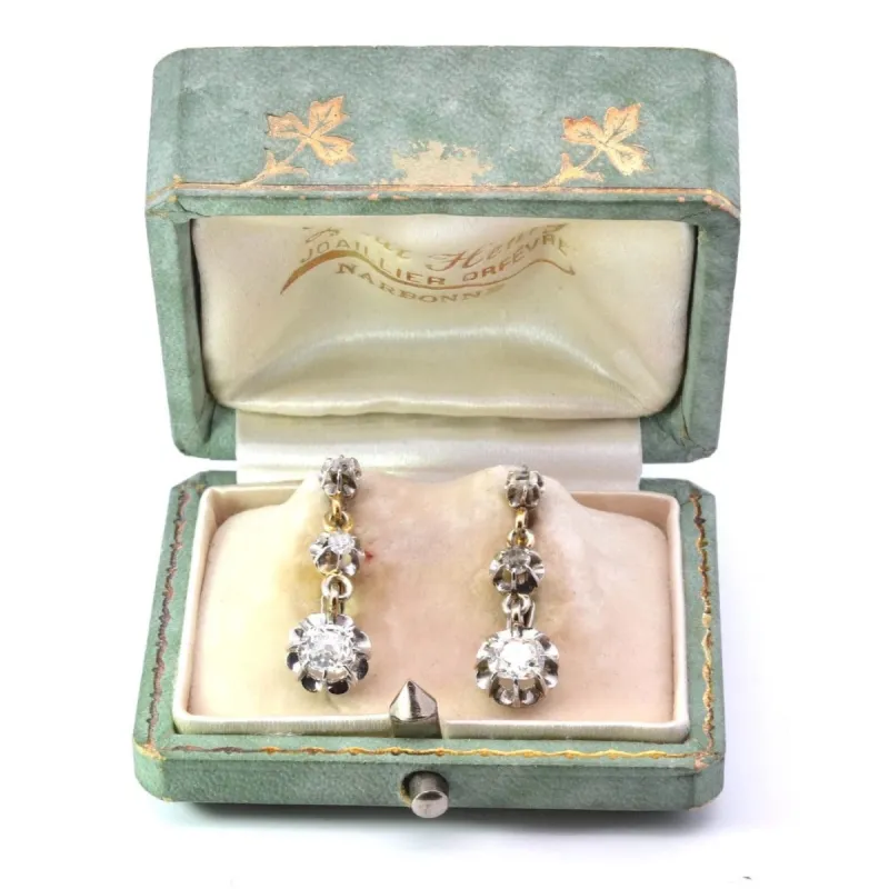 Dormeuse années 1900 Platine Diamants sold by 58 Facettes