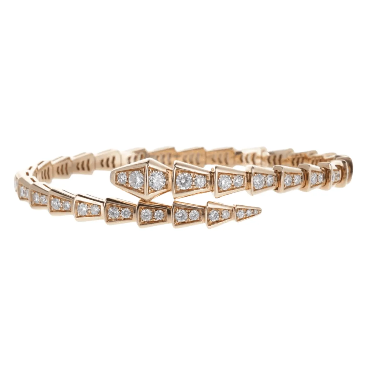 Bracelet Bulgari Serpenti Viper Or Rose sold by 58 Facettes