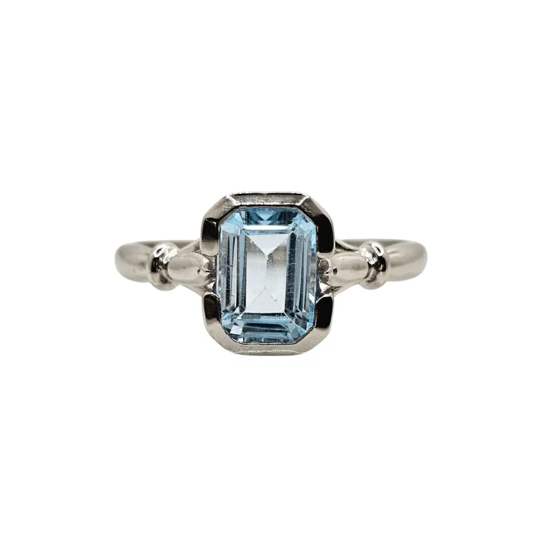 Bague Topaze Or gris sold by 58 Facettes