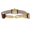 Montre Cartier "Tank Must" argent plaqué or, cadran laqué marron. sold by 58 Facettes