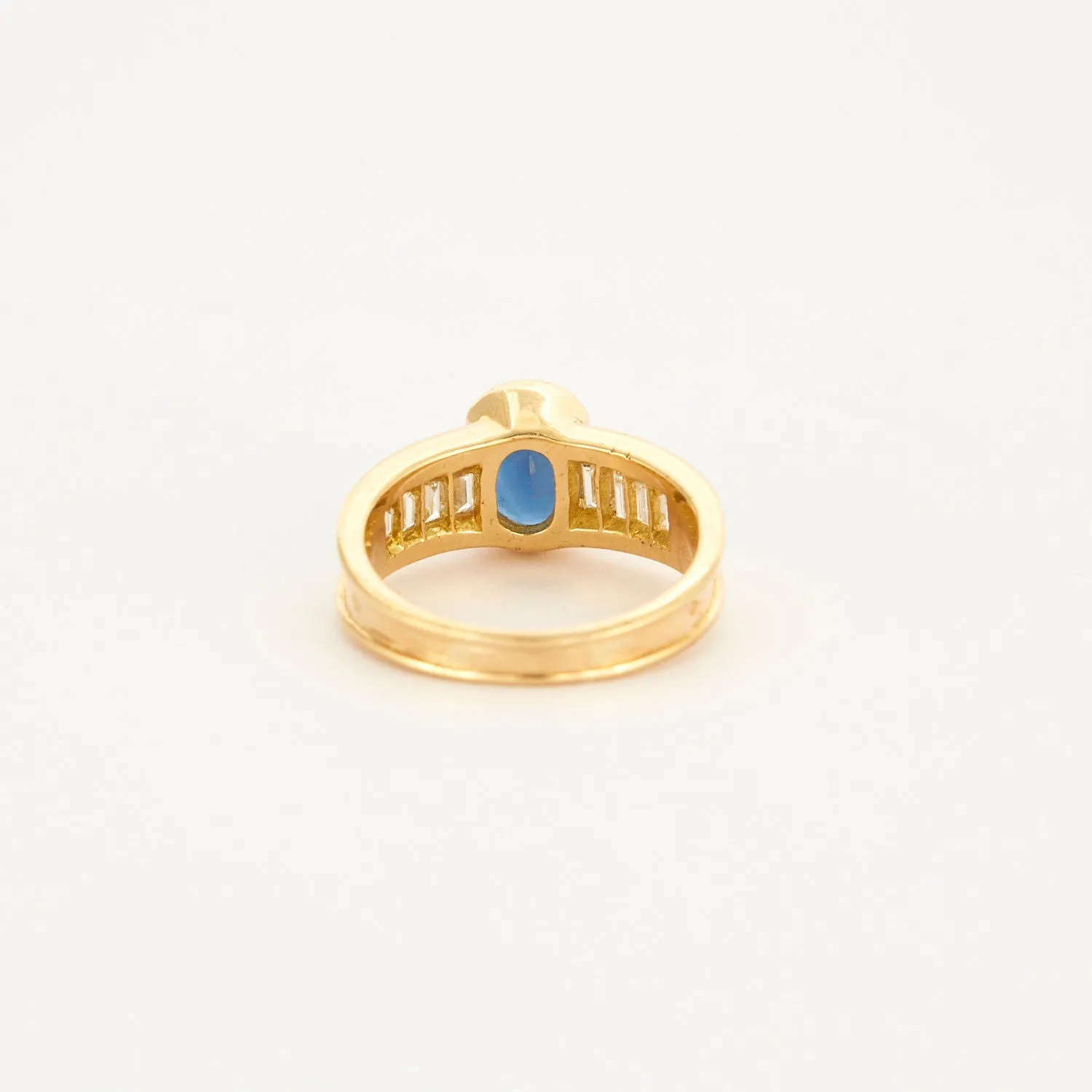 Bague Prestige or jaune, saphir et diamant sold by 58 Facettes product image thumbnail 4