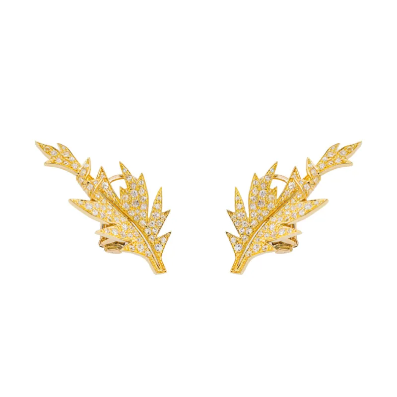 Boucles d'oreilles Or jaune Diamant sold by 58 Facettes