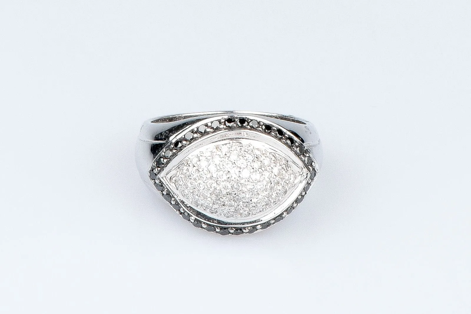 Bague diamants en or blanc sold by 58 Facettes product image thumbnail 4