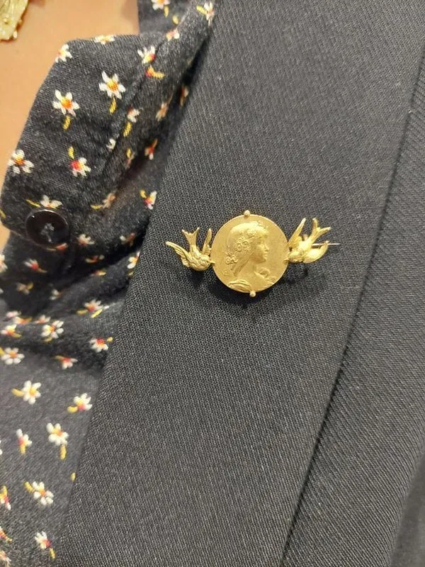 Broche art nouveau sold by 58 Facettes product image thumbnail 3