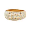 Bague or jaune et diamants sold by 58 Facettes