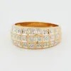 Bague or jaune et diamants sold by 58 Facettes