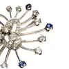 Broche en or avec diamants et saphirs sold by 58 Facettes
