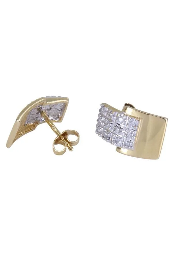 BOUCLES D'OREILLES PAVAGE DIAMANTS sold by 58 Facettes product image thumbnail 3