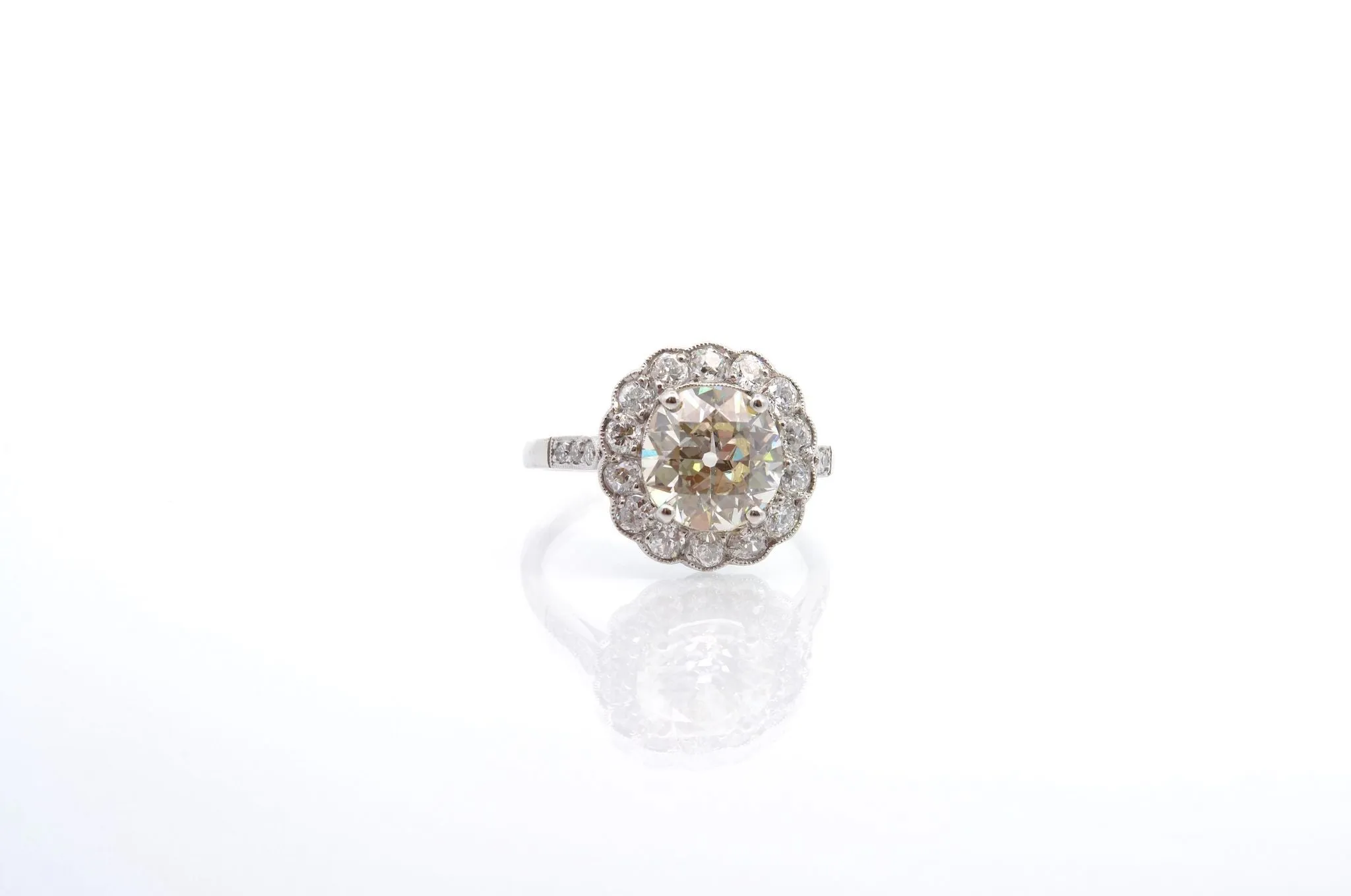 Bague marguerite diamants sold by 58 Facettes product image thumbnail 4