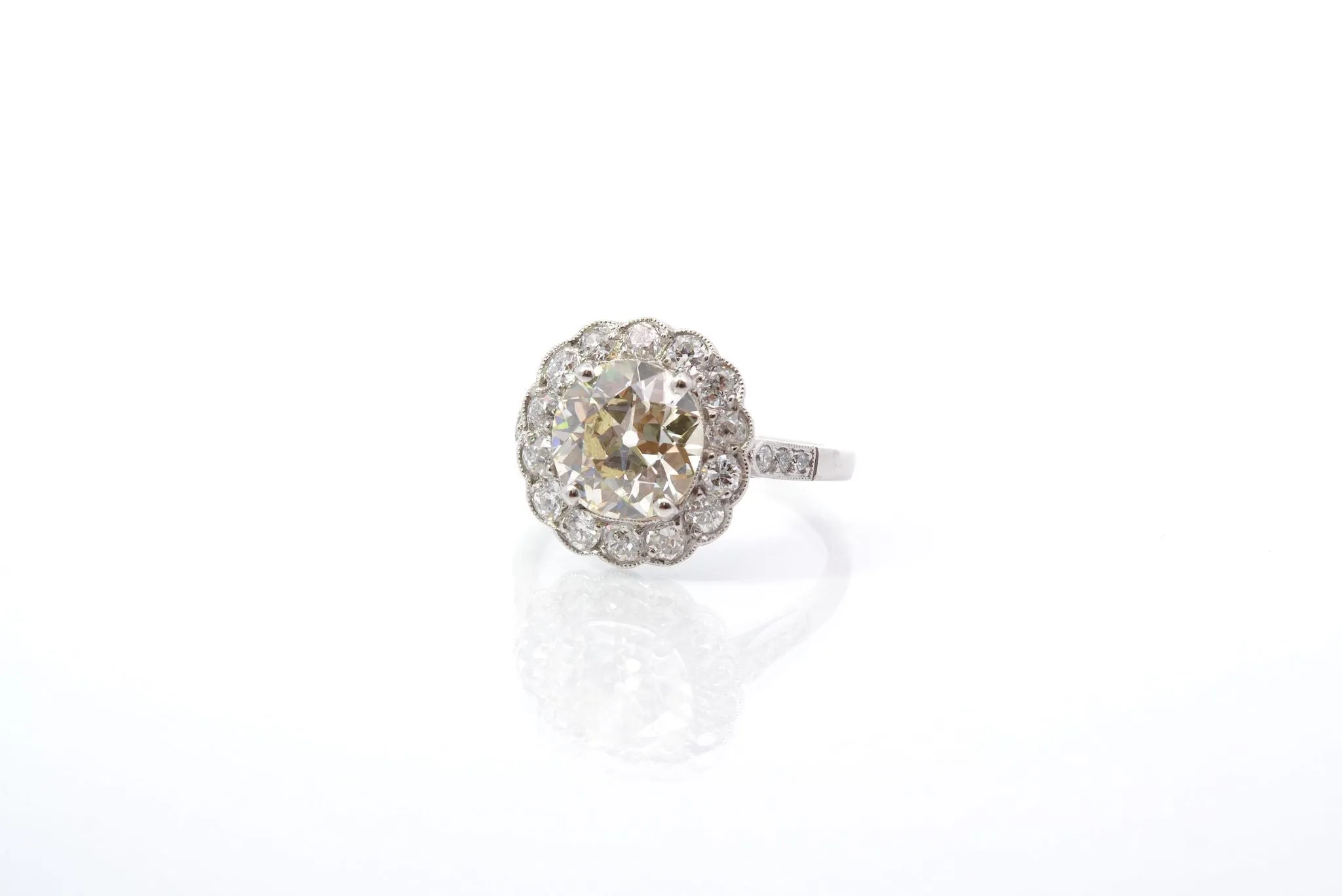 Bague marguerite diamants sold by 58 Facettes product image thumbnail 2