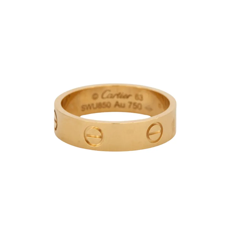 CARTIER - Bague Love or jaune sold by 58 Facettes