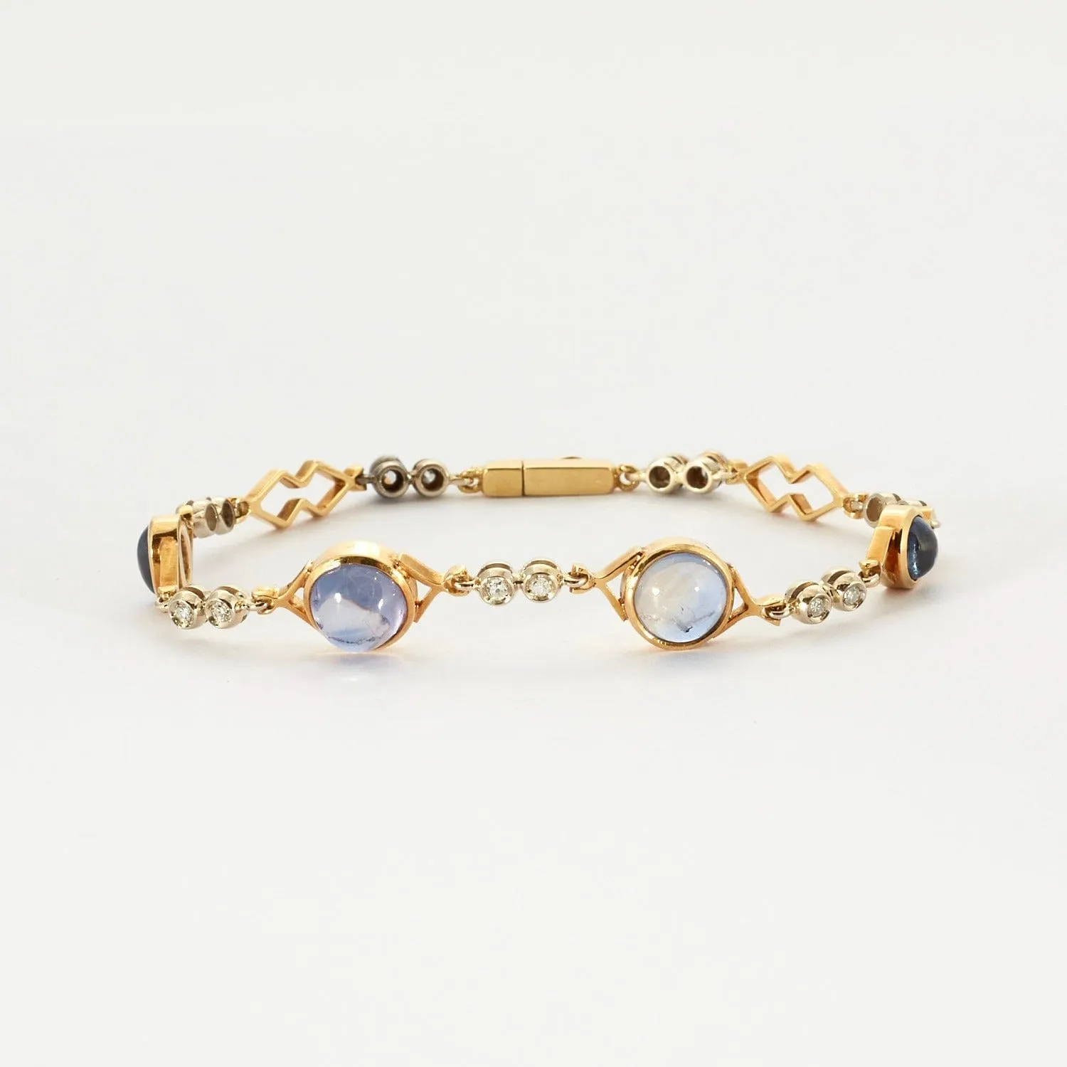 Bracelet or saphirs et diamants sold by 58 Facettes product image thumbnail 4