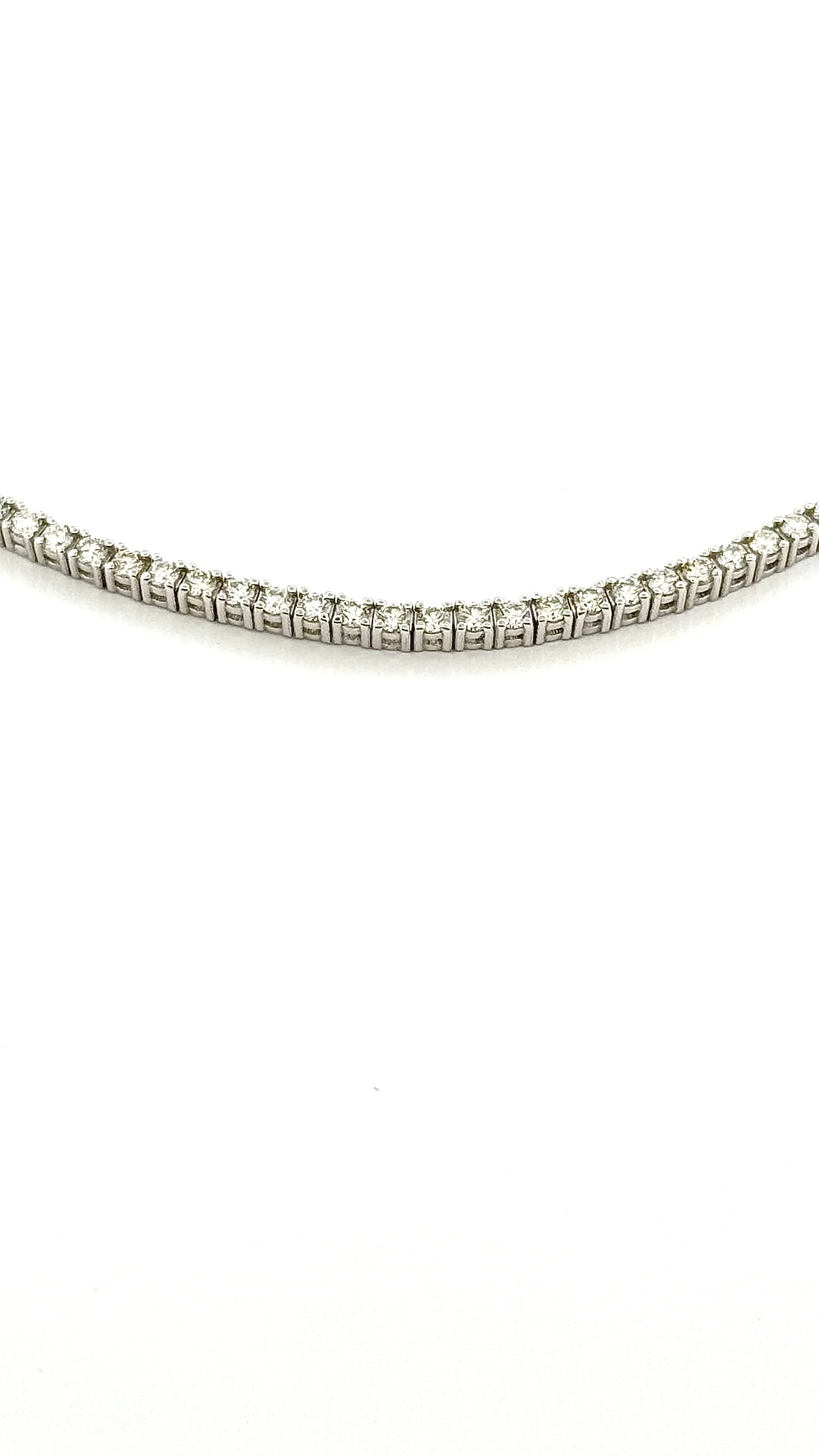 Bracelet rivière de diamants sold by 58 Facettes product image thumbnail 5