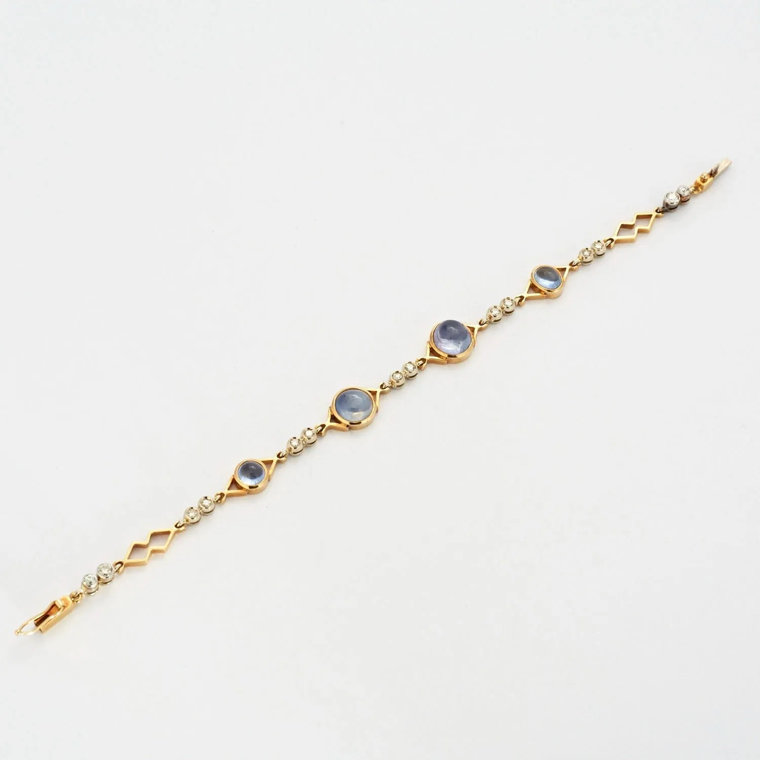 Bracelet or saphirs et diamants sold by 58 Facettes product image thumbnail 3